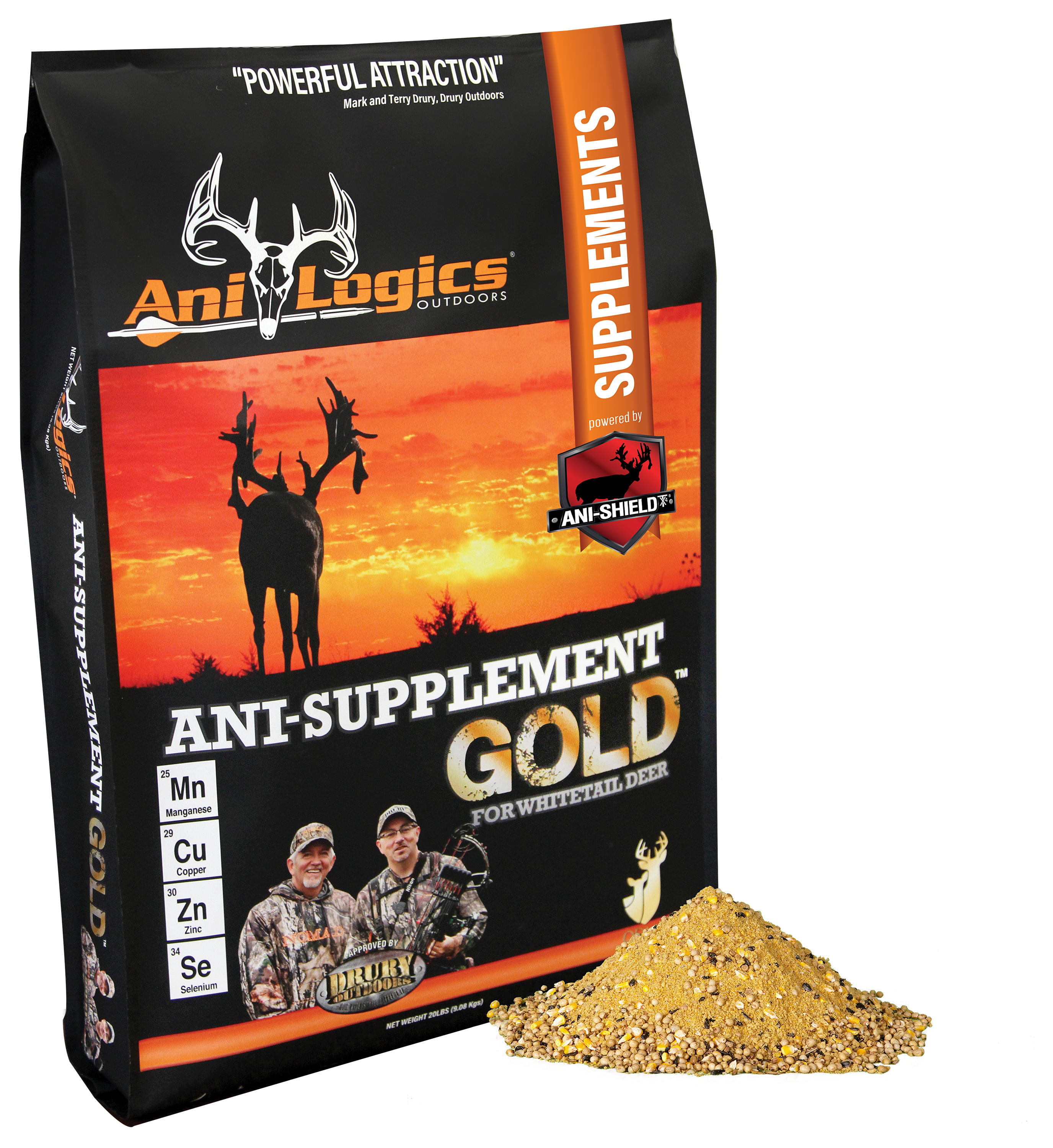 Ani-Logics Ani-Supplement Gold Nutritional Supplement Deer Attractant ...